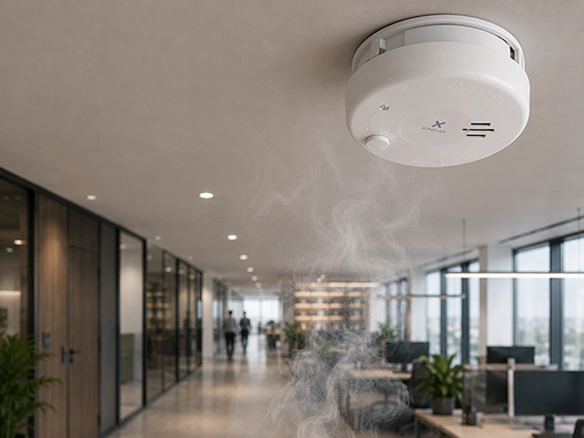 Detectores autónomos de humo para el sector público