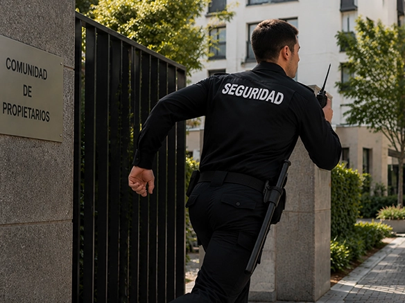 Vigilancia discontínua para comunidades de propietarios