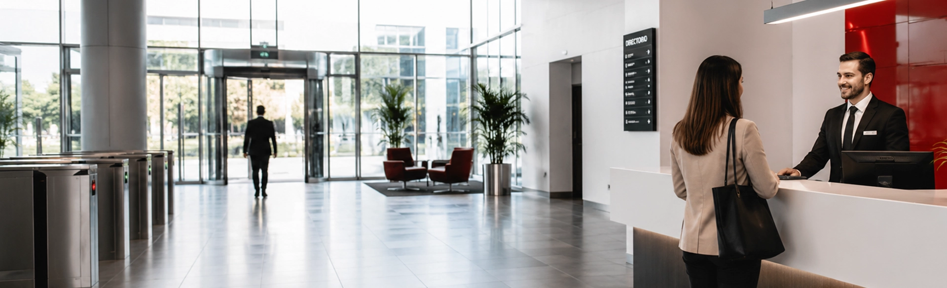 Soluciones empresariales de Conserjes y recepcionistas