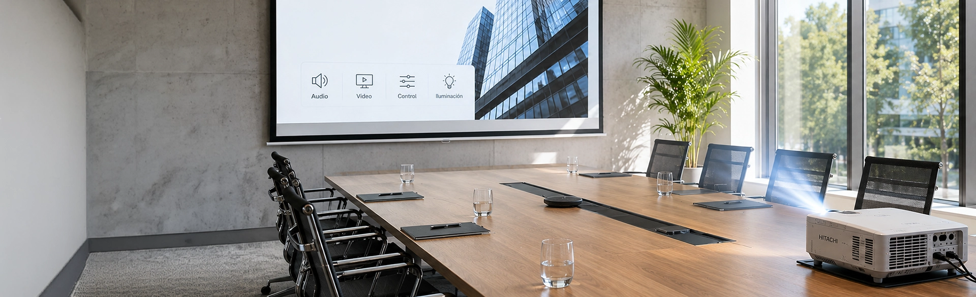 Soluciones empresariales de Audiovisuales