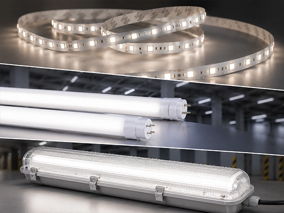 Especificaciones técnicas de Iluminación LED