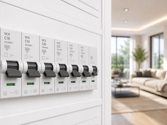 Protecciones, interruptores Diferenciales, Magnetotérmicos