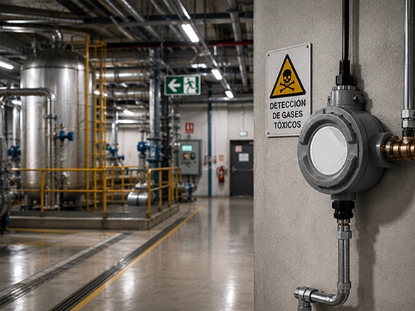 Especificaciones técnicas de Detección de gases tóxicos y explosivos