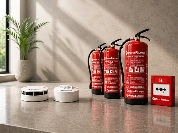 Detección y extinción de incendios